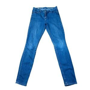 Madewell Skinny Skinny High Rise Blue Denim Jeans Classic Fit Everyday Wear